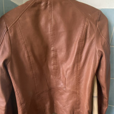 Manguun damen lederjacke braun - damen,