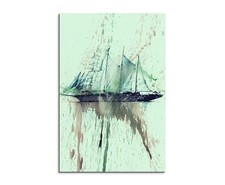 60x90cm Segelschiff II