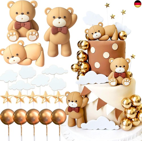 Jevenis braun teddybär - braun,