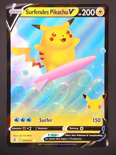 Surfendes pikachu 008 025 - surfendes, v