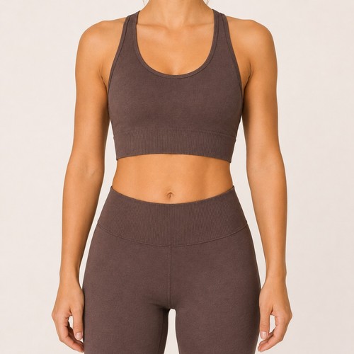 Blacc damen crop top taupe - crop, m/l
