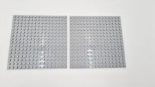 LEGO® Bauplatte 16x16  2 STK Noppen Grau Hellgrau Ligh Bluish Gray  91405 NEU