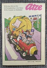 ATZE Heft DDR Comic Nr. 12 / 1968 für Sammler - selten!