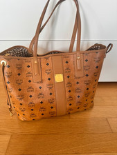 MCM Liz Tragetasche Medium Braun Leder