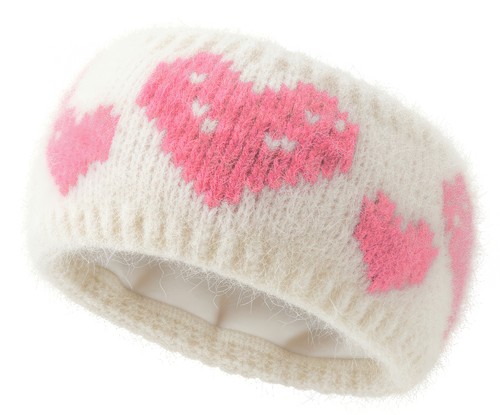 Strick stirnband damen - damen, herz