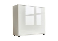 Schuhkommode Kommode Anrichte BEN 4 grifflos Push-to-open (BxHxT) 79x73x33 cm