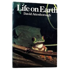 David Attenborough Life on Earth 1979 Vintage Illustrated Hardback