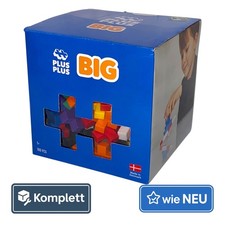 Plus-Plus 9603210 Bausteine Set – Open Play Big Basic Mix 100 Teile Mehrfarbig