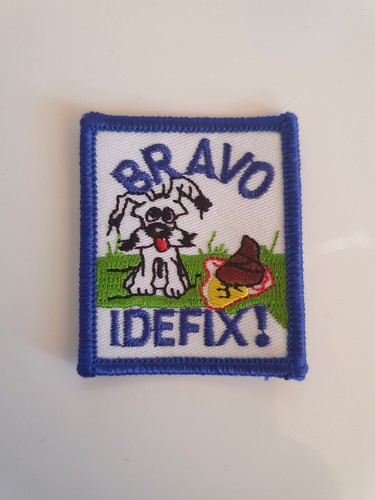 Aufnäher bravo idefix - aufnäher,