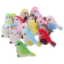  16 Pcs Mini-vogelfiguren