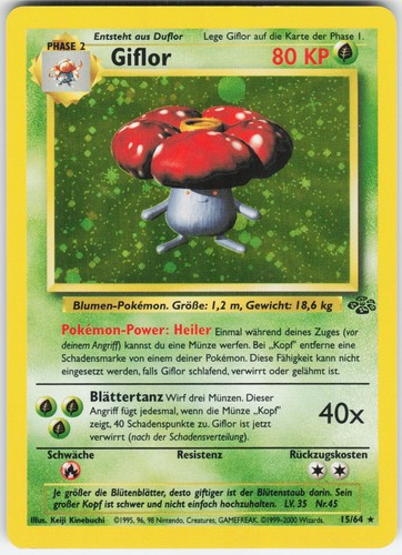 Pokemon giflor dschungel - pokemon,