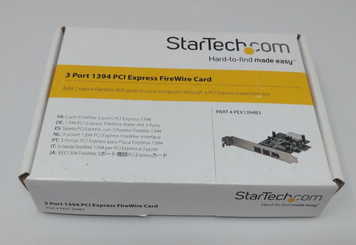 Startech com port 1394 pci - startech.com,