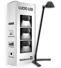 Waldmann HOME Schreibtischlampe LUCIO | LED Tischlampe | Mit Standfuß & USB
