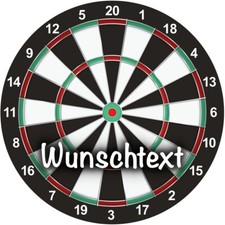 Darts Tortenbild Party Deko personalisiert Geschenk Geburtstag Dartscheibe eßbar