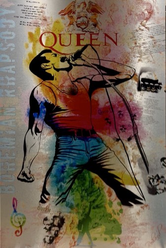 Freddy mercury queen - freddy, fan-art