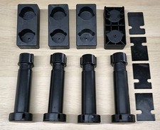 4x Ikea Faktum Beine / Füße + Trägerplatte + Zusatzplatte 16cm Verstellbar