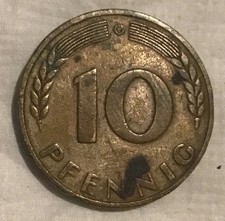 10 Pfennig 1950 G
