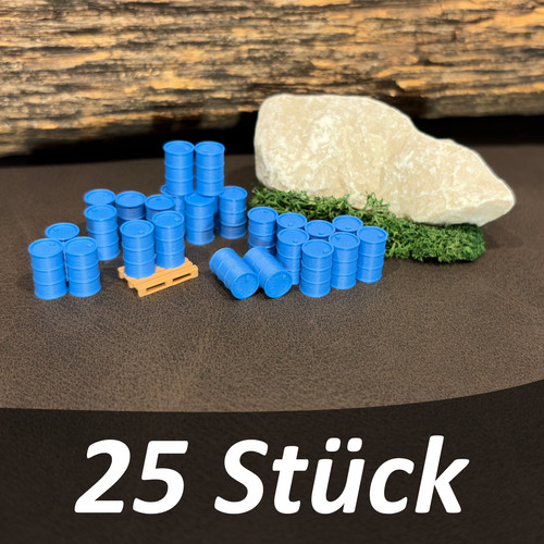 25x ölfass ölfässer - 25x,