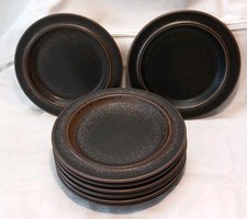 8 Arabia Finnland Ruska  Teller flach Kuchenteller Frühstücksteller 20 cm
