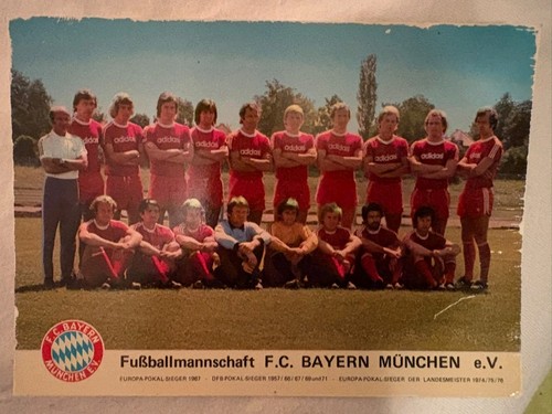 Bayern münchen postkarte - bayern,