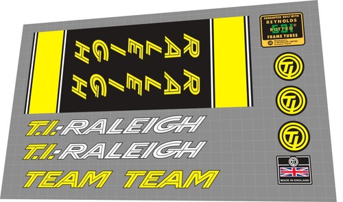 Raleigh team rahmen - raleigh,