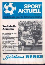 Fussball-Programmheft   79/80   2. Liga    Arminia Bielefeld - OSV Hannover
