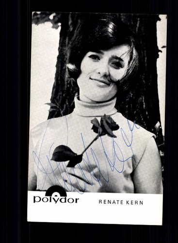 Renate kern autogrammkarte - kern,