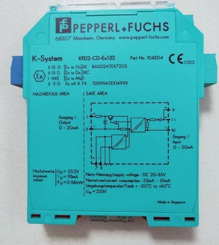 Pepperl fuchs kfd2 ex1 - pepperl, cd