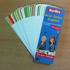Berlitz Quiz-Fächer Englisch