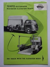 TEMPO RUTHMANN MATADOR