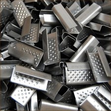 Verschlusshülsen 951 13 mm geriffelt für Umreifungband, Umreifung