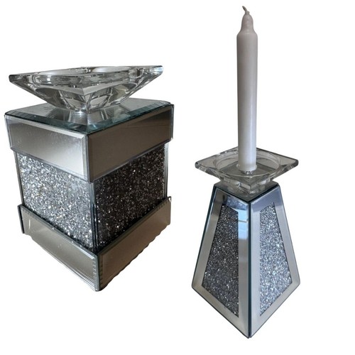 Silber spiegel glas schmuck - spiegel,