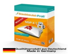 20 Staubsaugerbeutel MSP4