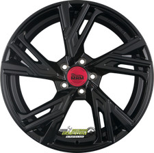 MAM RS5 black painted 8x18