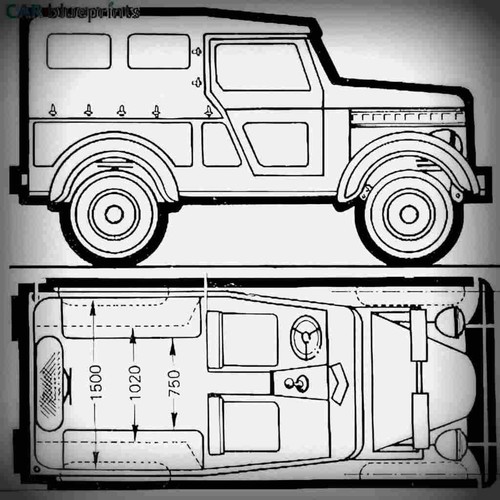 Aro m461 bauplan zeichnung - m461, a4