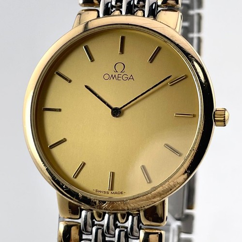Omega ville quarzuhr gold - omega,
