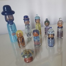 9 Vera Walther Figuren Germany Studio-Glas Kunstglas Figur  Vintage Konvolut