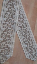 Tischläufer/ Band Christmas Print  Polyester-  Gr: 21x170 cm