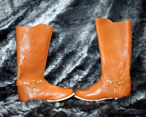 Spätmittelalter stiefel leder - spätmittelalter,