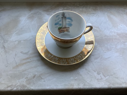 Tasse mit motiv henninger turm - tasse,