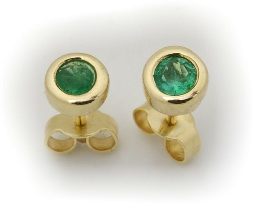 Herren ohrring stecker smaragd - herren,