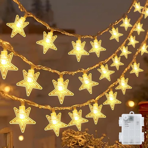 Lichterkette sterne 40led - sterne,
