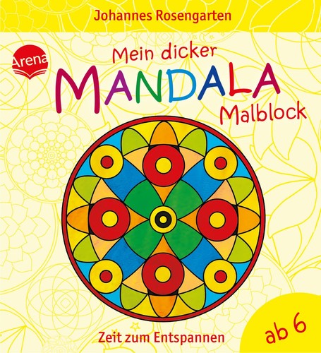Mein dicker mandala malblock - mein, mandala-malblock