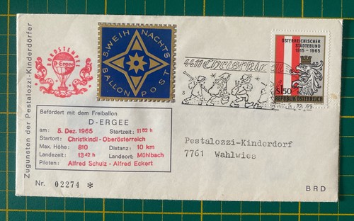 Ballonpost 1965 christkindl - christkindl, 5