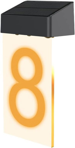 Solar hausnummer türschild - solar,