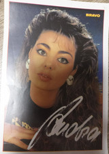 SANDRA Cretu - BRAVO - Autogrammkarte - von 1989