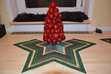 Patchwork weihnachtsdeckchen - patchwork,