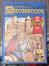 Brettspiel: Carcasonne - Spiel des Jahres 2001 - Hans im Glück | Top Zustand 