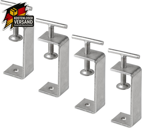 Edelstahl klemme verstellbar - edelstahl, c-klemme