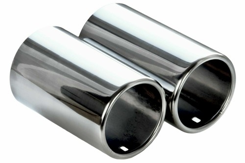 Große doppel auspuff blende - große,